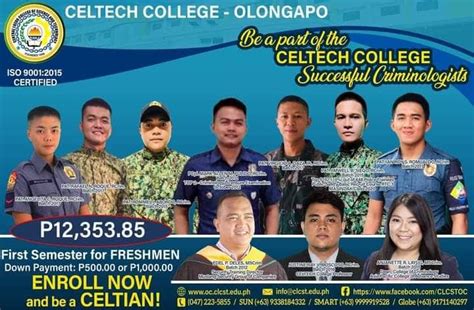 celtech college olongapo tuition fee|Calling all aspiring future CRIMINOLOGISTS!!! Celtech College .